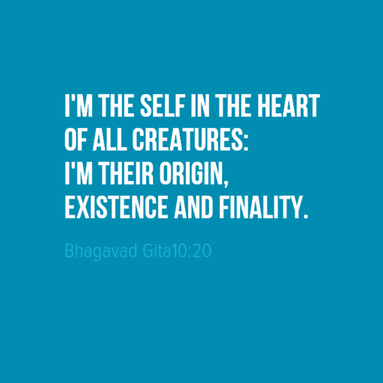 bhagavad gita chapter 10 verse 20