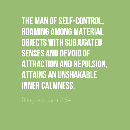 bhagavad gita chapter 2-verse 64
