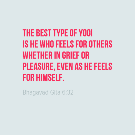 bhagavad gita chapter 6 verse 32