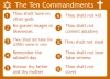 The Ten Commandments: List of Moral & Ethical principles for Good conduct